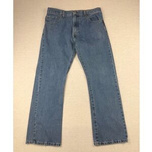 Levis 517 Bootcut Jeans Mens 34x30 Medium Wash Blue Denim 517-0217 Cotton